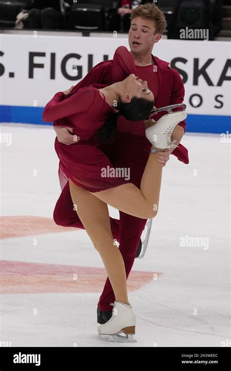 san jose california usa  jan  ice dancers lorraine