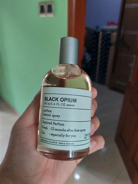 Parfum Black Opium Cewe Elegant Dan Mewah 100ml Kesehatan Kecantikan