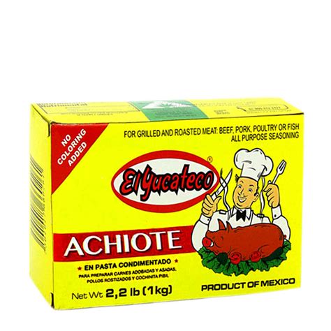 Achiote En Pasta 1kg 1 Kg El Yucateco Condimentos Y Especias CM Abastos