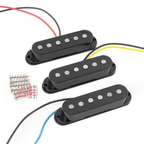 Vintage Voice Single Coil sss Pickups Fits For Stratocaster Ceramic ...