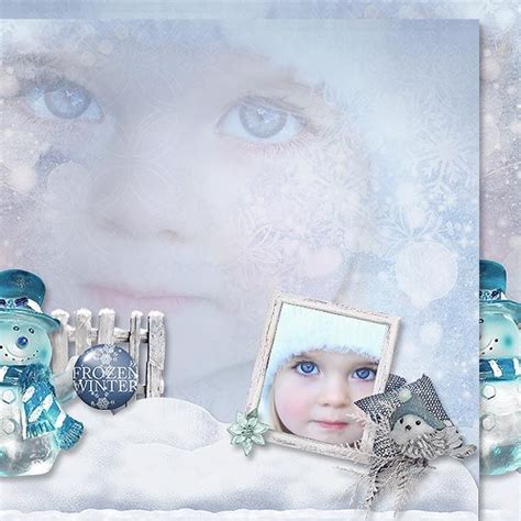 Collab Frozen Winter At Scrap From France My Page RAK Marika Burder