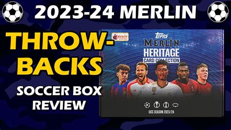 Topps Merlin Heritage Ucc Soccer Box Review Youtube