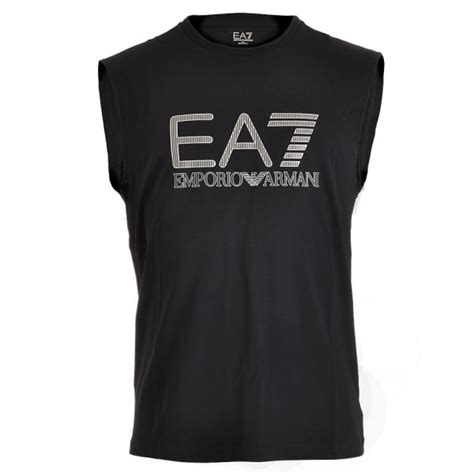 Ea7 Emporio Armani Train Visibility Logo Tank Top Night Blue