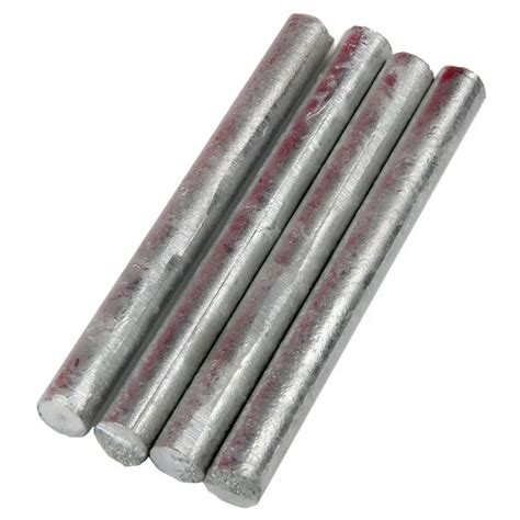 Zinc Metal Rod High Purity Zn 99 5 Ingot Round Bar Anode Electroplating