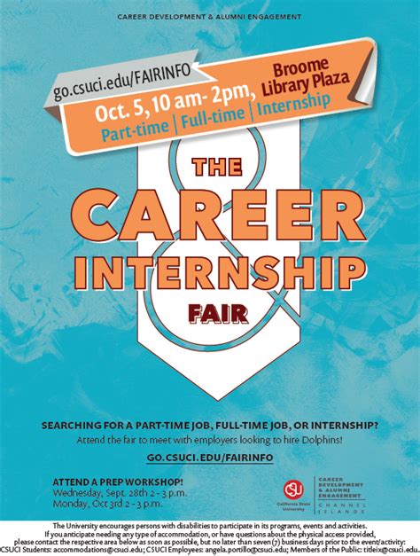 Fall Career Internship Fair News Releases CSU Channel Islands