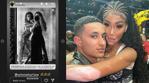 Wo Washington Wizards Star Kyle Kuzma In Awe Of Girlfriend Winnie