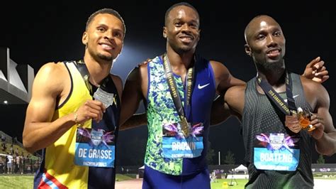 Aaron Brown Repeats As Canadas Fastest Man Ctv News