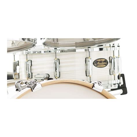 Pearl Masters Maple Gum Mmg S C Silver White Swirl X