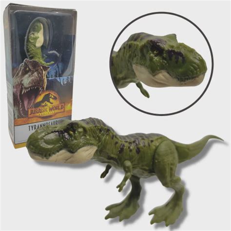 Dinossauro Tiranossauro Rex Cm Jurassic World Mattel Em Promo O