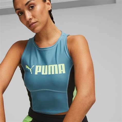 Топ PUMA FIT Eversculpt Training Tank Top Women Колір 80 Blue