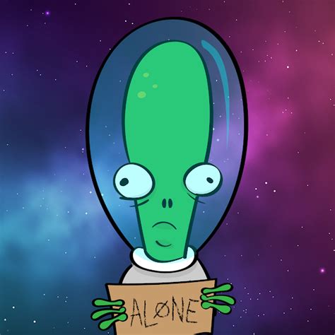 Crypto Alien Alone NFT Calendar