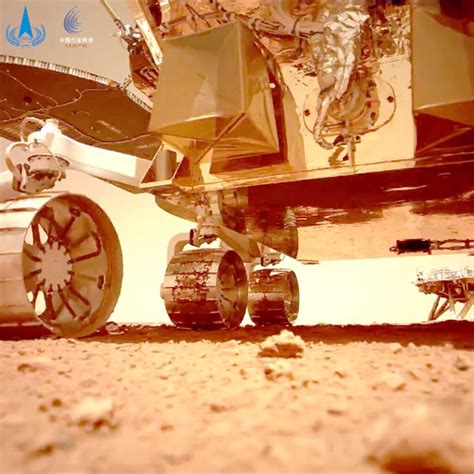 First Video And Sounds From Chinas Mars Rover Intrigue Scientists