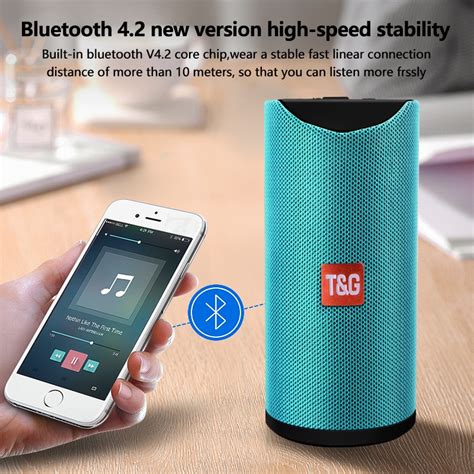 T G TG113 Portable Bluetooth Speakers Waterproof Stereo Outdoor