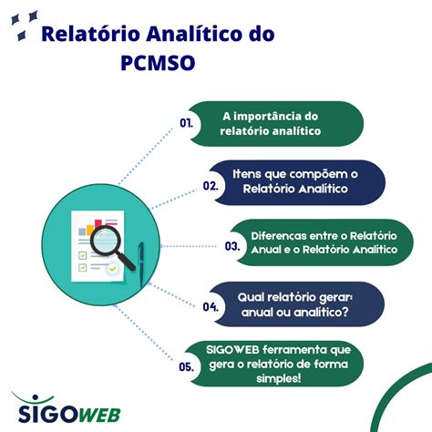 RelatÓrio AnalÍtico Do Pcmso Tudo Sobre Ele Sigoweb