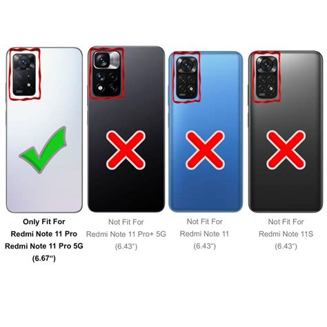 Klapp Hülle Xiaomi Redmi Note 11 Pro / Pro 5G Handyhülle Tasche Flip ...