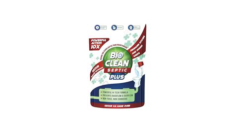 Organica Bioclean Septic Plus 10X Powerful Septic Tank Cleaner Odour