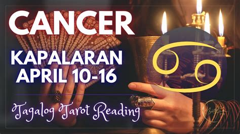 CANCER 10 16 April 2023 Money And Love Weekly Tagalog Tarot