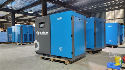 Advantages Of Two Stage Compression Screw Air Compressor Sollant