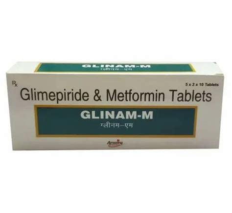 Glinam M Glimepiride Metformin Tablet At Best Price In Bhiwandi