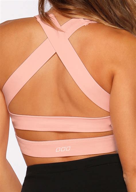 Glamour Girl Sports Bra Pink Lorna Jane Au