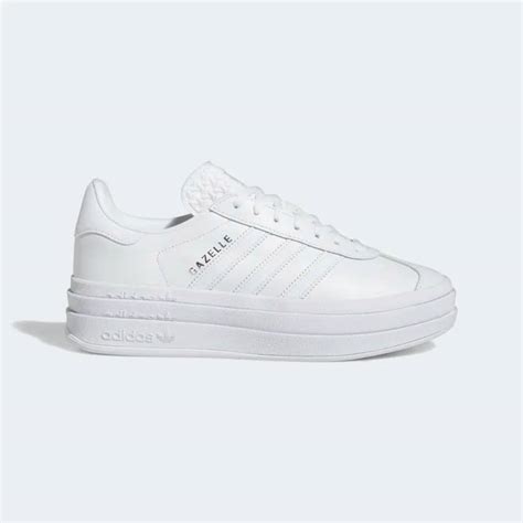 Adidas Originals Gazelle Bold Triple White Ie5130 More Sneakers