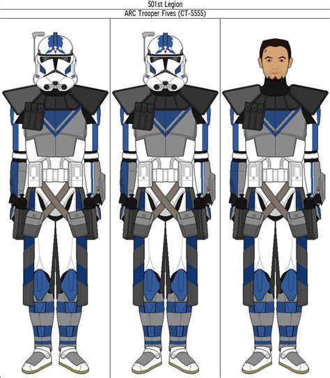 Arc Trooper Fives Ct 5555 By Quillspirit15971 On Deviantart