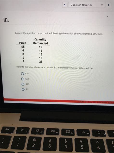 Solved Answer The Question Based On The Following Table Chegg