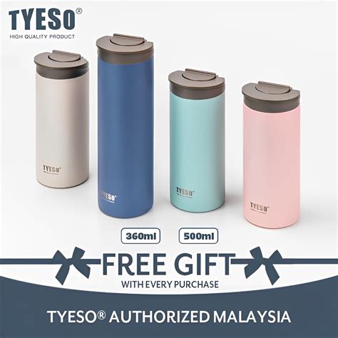 TYESO Keep Cold And Hot Vacuum Insulated Bottle Tumbler 360ml 500ml TS 8840 TS 8841 Shopee