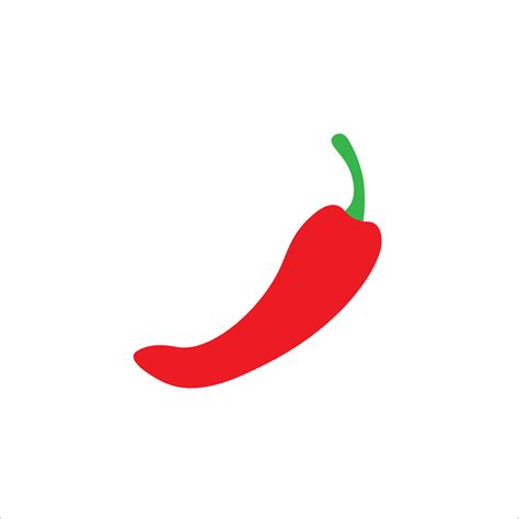 Hot Pepper Icon Vector Illustration Symbol 27222824 Vector Art At Vecteezy