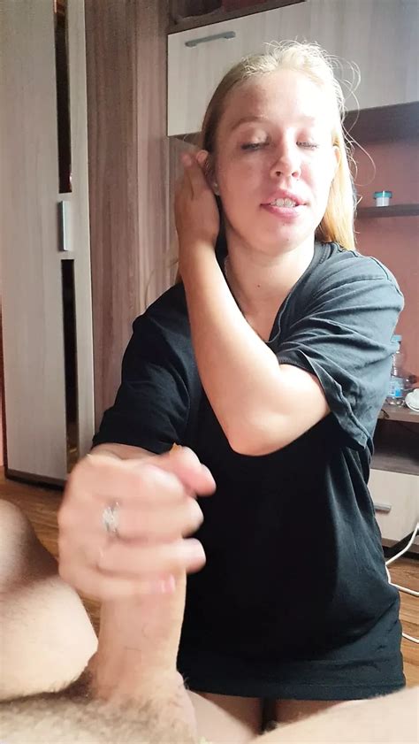 Quick POV Blowjob From My Blond Teen Russian Amateur Porn XHamster