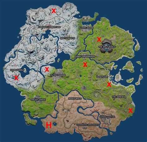 Fortnite Klomberries Locations