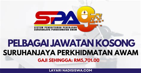 Pelbagai Jawatan Kosong Suruhanjaya Perkhidmatan Awam SPA9 2022