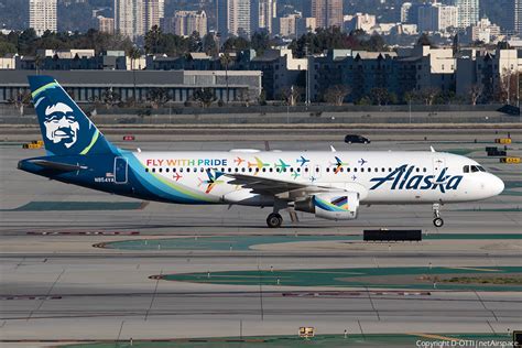 Alaska Airlines Airbus A320-214 (N854VA) | Photo 565801 • netAirspace