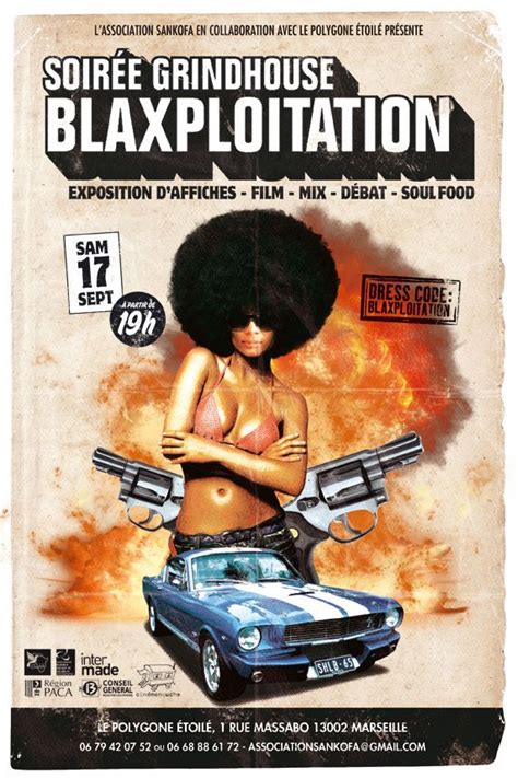 Grindhouse Blaxploitation B Movie Movie Art African American Movies