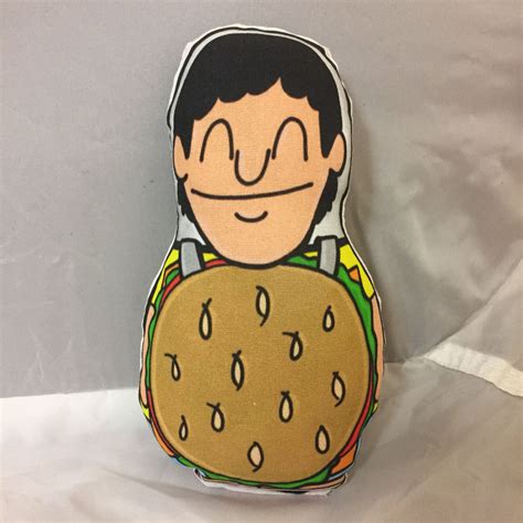 Gene Belcher Burger Plush Doll or Ornament - Bob's Burger Series