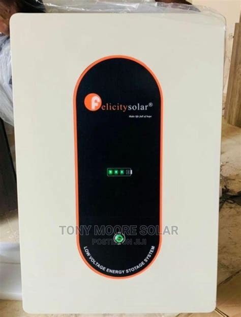 48v Felicity 10kwh Ion Lithium Battery In Ojo Solar Energy Tony