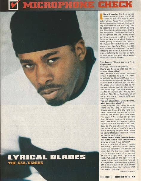 HipHop-TheGoldenEra: Album Review + Microphone Check : Genius / GZA ...