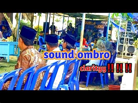 Live Hajatan Full Ombro Sabela Audio Youtube