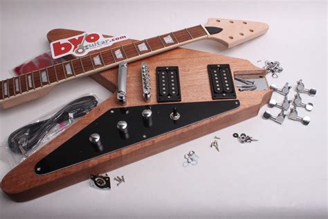 ELECTRIC GUITAR KIT- flying v -STYLE - Guitar bodies and kits from ...