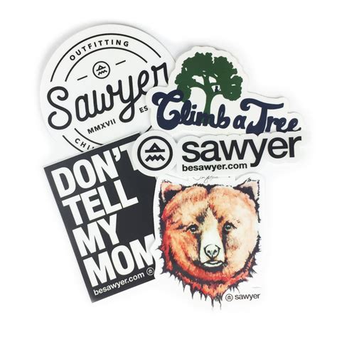 Sawyer Sticker 5 Pack