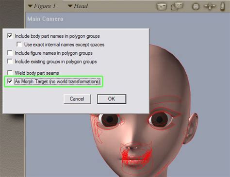 Poser Morph Targets Documentation Center