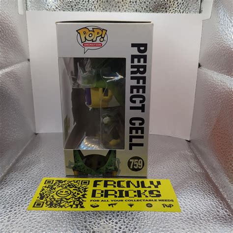 Dragonball Z Perfect Cell Pop Vinyl Figure Funko Glow In The