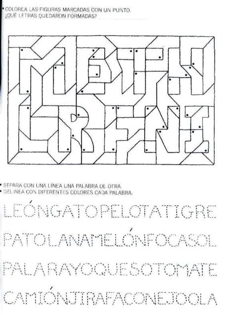 Letramania Pdf Actividades Para Preescolar Sopas De Letras Para