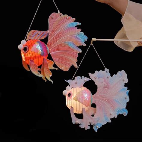 HOT Lồng Đèn Cá Chép Lồng đèn Thỏ Ngọc Đèn lồng Trung Thu trang trí hình cá chép thỏ