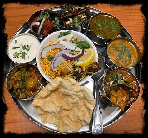 Non Veg Thali - Main Menu - Rivaj of India