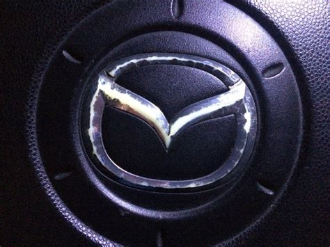 проблема із значком на рулі — Mazda 3 (1G) BK, 1,6 л, 2007 года ...