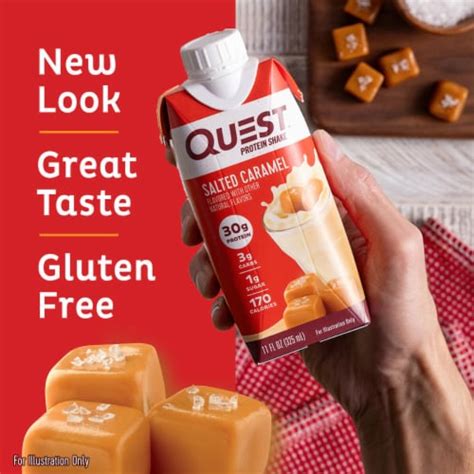 Quest Salted Caramel Protein Shake Ct Fl Oz Frys Food Stores