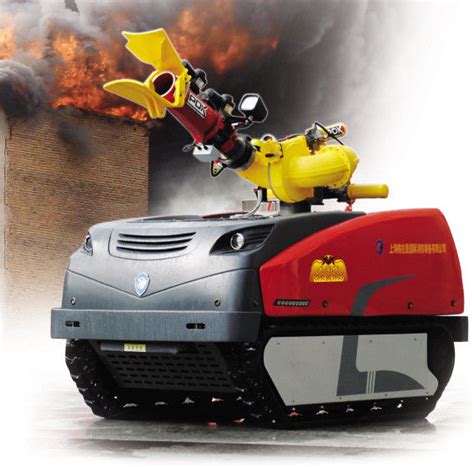 Rxr M180d 2560mm Robotic Fire Fighting Vehicle Fire Extinguisher Robot