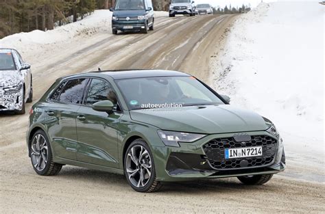 Facelifted Audi A3 Goes Commando in the Snow, Looks the Same but ...