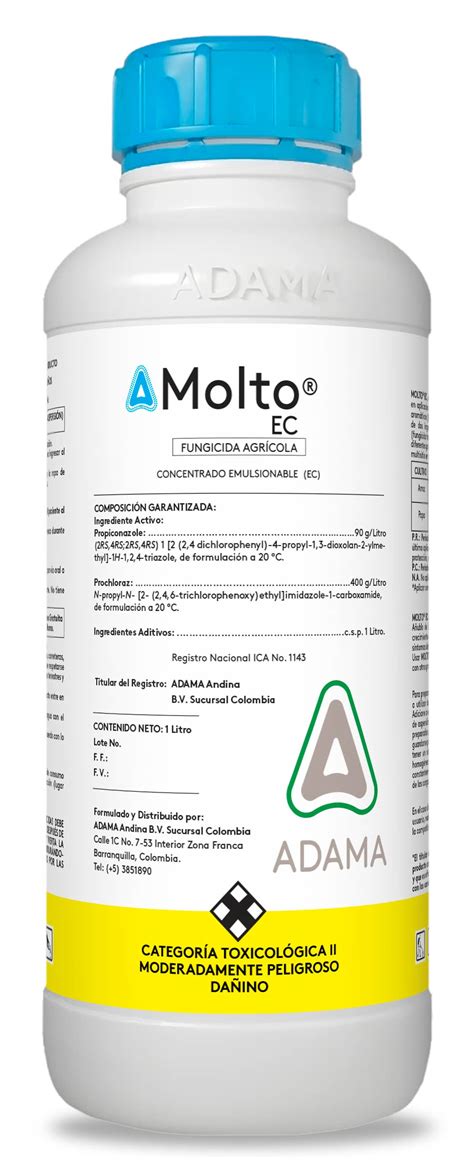 Fungicida Molto EC X 1 Lt Adama Croper